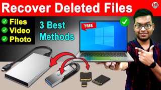 How to Recover Deleted Photos From SD Card Free  How to Recover Photos Videos Documents Files [upl. by Doughty926]