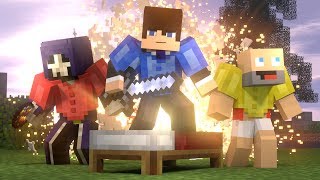 Bed Wars FULL ANIMATION Minecraft Animation Hypixel [upl. by Nirehtak915]