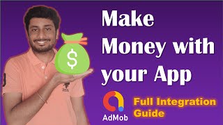 How To Integrate Admob Ads Into Your App 2024  Make money with your App [upl. by Nosauq]