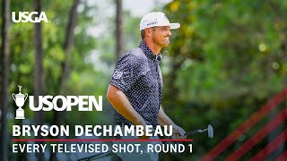 2024 US Open Highlights Bryson DeChambeau Round 1  Every Televised Shot [upl. by Aleen]