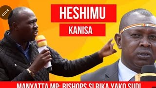 SUDI HESHIMU KANISA AMA NI DEAL NA WEWE MANYATA MP GITONGA MUKUNJI FIRES AT AT SUDI [upl. by Laucsap441]