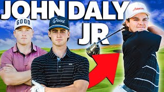 We Challenged John Daly Jr To an 18 Hole Rematch [upl. by Nosa959]