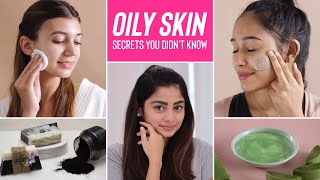 Everyday Hacks For Oily Skin  Home Remedies amp Natural Ingredients For Oily Skin [upl. by Danziger]