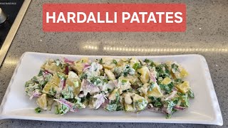 Hardal Soslu Patates Salatası [upl. by Oidacra]