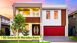 50 Setaria St Marsden Park  East Facing 44 SQ Luxury Home  Prime Location on 435 Sqm Lot [upl. by Delacourt]