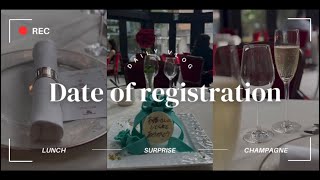 入籍日のvlog💍青山でサプライズランチ🍽️🥐♡ 入籍 青山エリュシオンハウス サプライズ 結婚 [upl. by Muhcan]