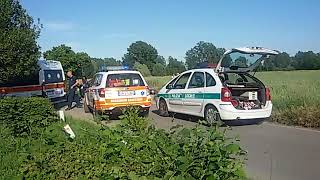 Robecco sul Naviglio incidente a Castellazzo de Barzi [upl. by Iuq142]