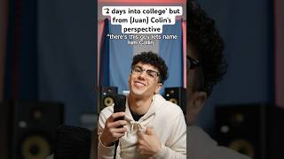 ‘2 days into college’ BUT from Colin’s perspective shorts micahpalace [upl. by Kathye]