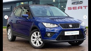 Approved Used SEAT Arona 16 TDI SE Technology Lux Euro 6 ss 5dr  Crewe SEAT amp CUPRA [upl. by Nivrag]