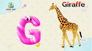 Animal phonics song for kids Alphabets phonics for kids Phonics Song for toddlers kindergarten [upl. by Nabala]