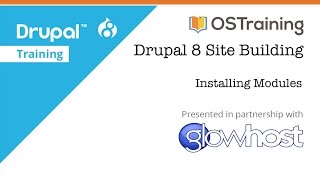 Drupal 8 Site Building Lesson 5 Installing Modules and Using Drush [upl. by Holmen887]