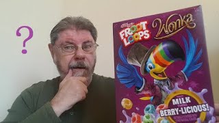 Cereal Time  Froot Loops Wonka REVIEW [upl. by Einwahr]