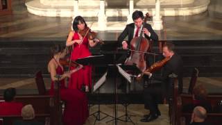 Attacca Quartet plays Haydn Op 33 no 4  First Movement [upl. by Ailes280]