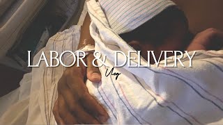 LABOR amp DELIVERY VLOG  induced at 39 weeks [upl. by Domini]