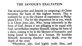 THE SAVIOURS EXALTATION [upl. by Jamie]