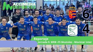 RESUMEN DEL ENCUENTRO FS MOSTOLES Accimedia [upl. by Burrill]