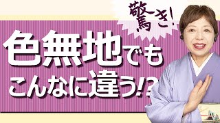 色無地でもこんなに違う！格やコーデに気をつけて！ [upl. by Susie]