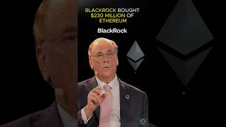 BlackRock bought 250 million Ethereum 😱 chatgpt ai blackrock ethereum crypto [upl. by Akerdnahs]