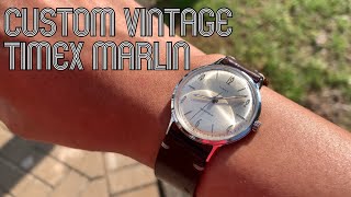 Custom Vintage Timex Marlin [upl. by Jezreel]