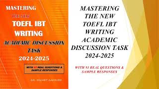 TOEFL Writing Task 2 20242025 [upl. by Aivat30]