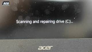 To disk checking press any key within 2 seconds scanning amp repairing drive C win 7 10 11 start [upl. by Weismann]