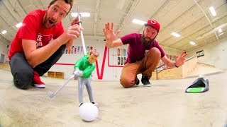 GAME OF MINIME GOLF  Trick shots [upl. by Muffin]