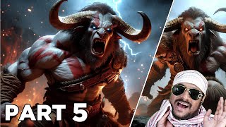 GOD OF WAR 1 Gameplay Reaction Walkthrough  MINOTAUR vs DR FIS FIS  Part5 [upl. by Lila]