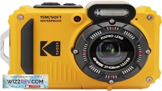 KODAK PIXPRO WPZ2 Rugged Waterproof Shockproof Dustproof WiFi Digital Camera 16MP 4X Review [upl. by Berty]