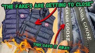 FAKE VS REAL 2024 CANADA GOOSE CROFTON GILET VEST  HOW TO SPOT [upl. by Sanyu68]