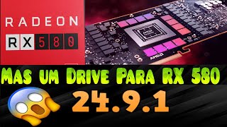 ❤️😱ATUALIZOU NOVO DRIVER 24 91 OFICIAL DA AMD PARA RX 580 2024 [upl. by Acitel]