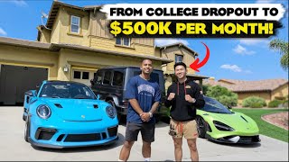 Meet the College Dropout Who Makes 500K Per Month  Amazon FBA [upl. by Wildee]