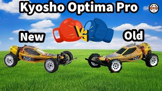 Kyosho Optima Pro  Unboxing and Comparing the Vintage Kit 3029 with the ReRelease Kit 30620 [upl. by Brine927]