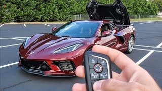 Is The C8 Corvette Convertible Worth 7500 Extra First Drive amp Impressions [upl. by Nylqcaj]