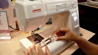 Using the 1 Step Buttonhole Feature on the Janome HD3000 [upl. by Ball]