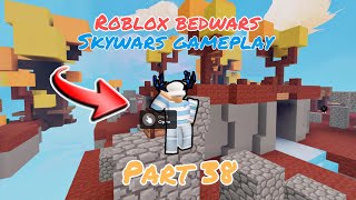 Roblox bedwars  skywars gameplay 38 [upl. by Elsworth752]