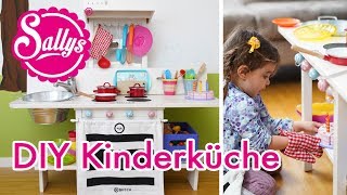 Kinderküche für unter 25€ bauen  ist das machbar  DoitYourself  Sallys Welt WirBleibenZuhause [upl. by Ari]