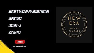 Important Theorems  Keplers laws of Planetary Motion  Maths in Hindi  Dynamics babsc Maths [upl. by Waldon]