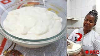 Creme de leite caseiro com apenas 03 ingredientes [upl. by Loomis254]