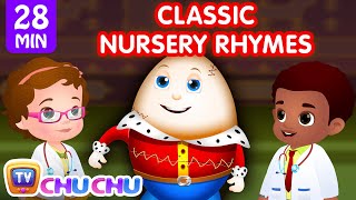 ChuChu TV Classics  Humpty Dumpty  More Popular Baby Nursery Rhymes [upl. by Oglesby350]