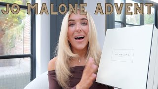 Jo Malone Beauty Advent Calendar Unboxing  Luxury Beauty Advent Calendar Unboxing amp Review [upl. by Quickel721]