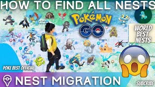 How To Find All Nests Easy Way To Find Unlimited Pokemon Go Nest Around All World In 2023 pokemon [upl. by Ettenauq]