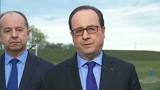 Hollande réagit à l’attaque à Londres quotLe terrorisme nous concerne tousquot [upl. by Lahcym745]