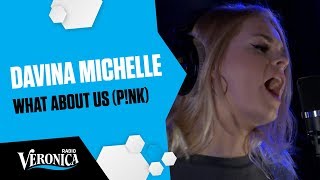 DAVINA MICHELLE  WHAT ABOUT US PINK Live bij Giel [upl. by Nodnart]