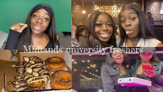 A week in the Midlands Vlog  university freshers edition  JUST4KIRA Coloured lenses BIRMINGHAM [upl. by Varion]