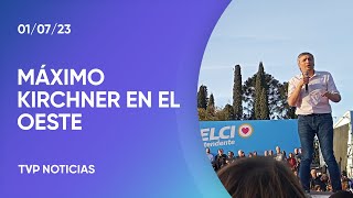 Máximo Kirchner le pidió a Cristina que se involucre en la campaña [upl. by Eslehc]