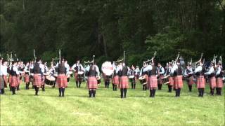 Dowco Triumph Street Pipes of Peace Medley  Bellingham Highland Games June 1 2013 [upl. by Mount]