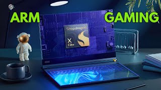 Can you Game on Snapdragon X Elite ARM Laptop [upl. by Yrret]