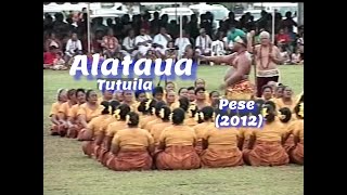 ALATAUA TUTUILA  Lāuga Pese amp Taualuga 2012 [upl. by Eivla234]