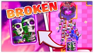 THE BEST EVO WALL BREAKER DECK IS INSANE  CLASH ROYALE [upl. by Eahsed435]