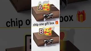 chip one gift box vairil tanding 🎁🎁🎁🥰🥰👍👍 [upl. by Daveen]